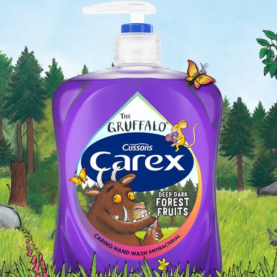 PZ Cussons’ Carex partners with The Gruffalo to encourage hand washing among children